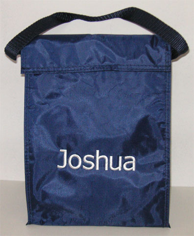 Personalised Insulated Lunch Bag NAVY